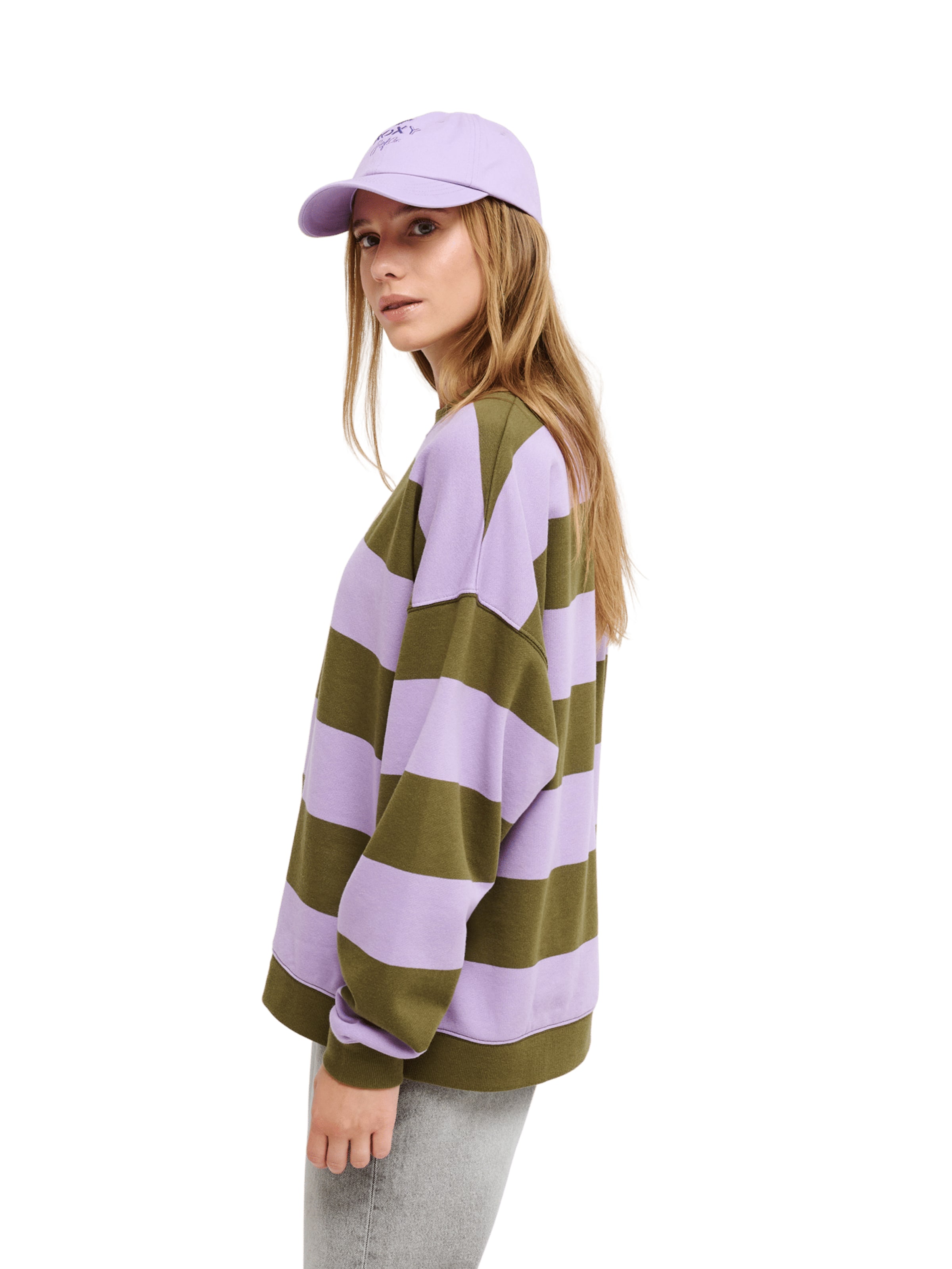 ROXY Sweatshirt 'Strictly' in Green