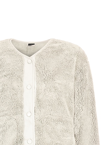 PROTEST Fleece jas 'PRTEdith' in Wit