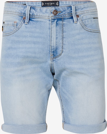 KOROSHI Slimfit Jeansy w kolorze niebieski: przód