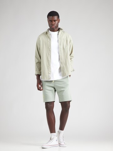 JACK & JONES Обычный Штаны 'JPSTGORDON SIMON' в Зеленый