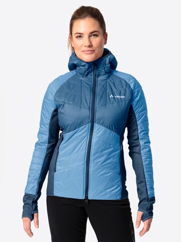 VAUDE Outdoorjas in Blauw: voorkant