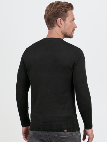 BLEND Pullover 'Lasse' in Schwarz