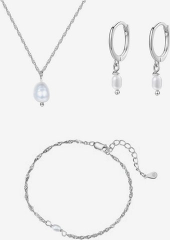 Hey Happiness Sieraden set 'Luna' in Zilver: voorkant