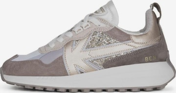 Baskets basses 'Detroit Glam' Kaotiko en beige : devant