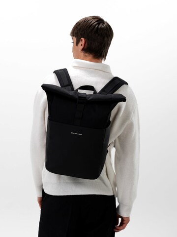 Kapten & Son Backpack 'Lund Basic' in Black