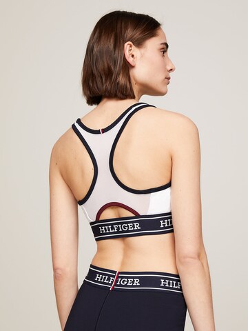 Bustier Soutien-gorge de sport TOMMY HILFIGER en blanc