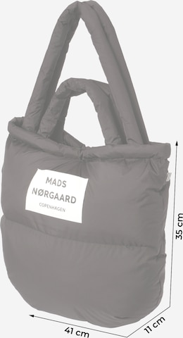 MADS NORGAARD COPENHAGEN Shopper táska - fekete