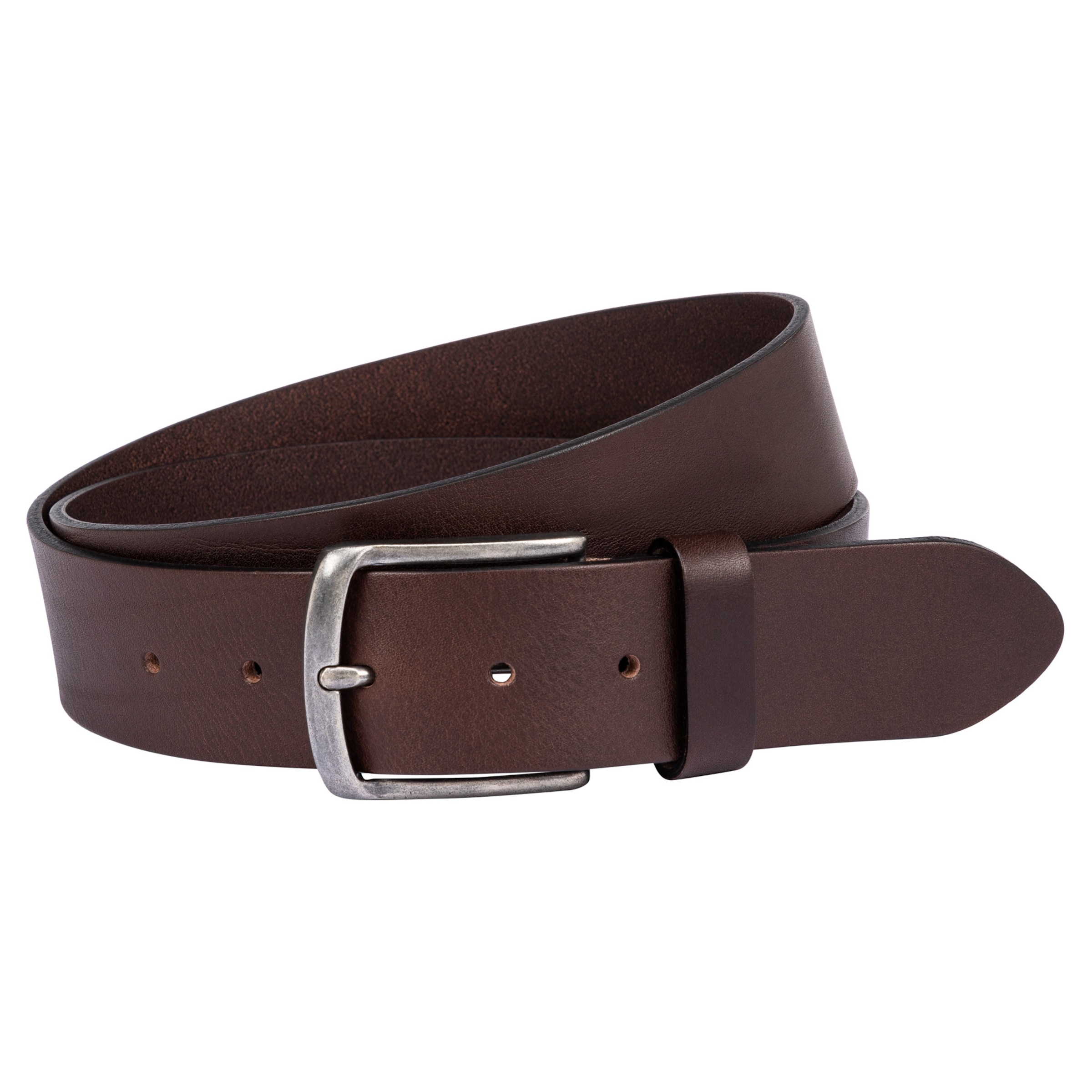 Roeckl Riem 'LOUIS' in Bruin: voorkant