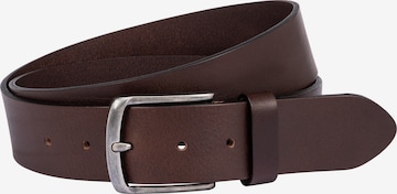 Roeckl Riem 'LOUIS' in Bruin: voorkant