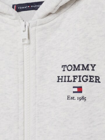 TOMMY HILFIGER Bluza rozpinana w kolorze szary