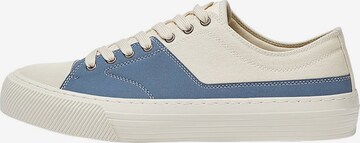 Pull&Bear Låg sneaker i blå