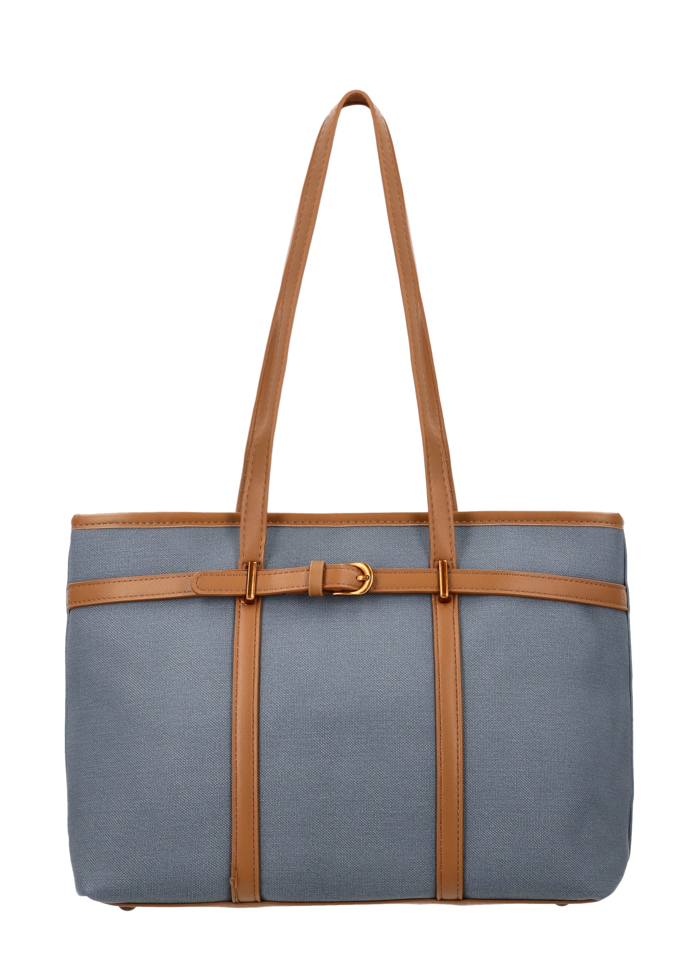 Usha Shopper in Blau: Vorderseite