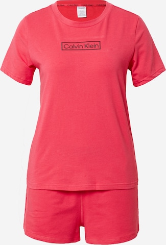 Calvin Klein Underwear Kort pyjamas i rosa: framsida