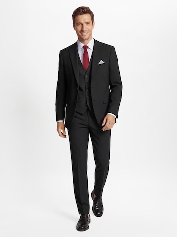 Finshley & Harding Regular Fit Sakko in Schwarz
