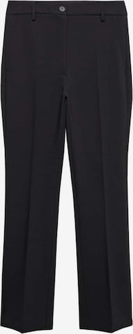 MANGO Slimfit Pantalon 'Bosco' in Zwart: voorkant