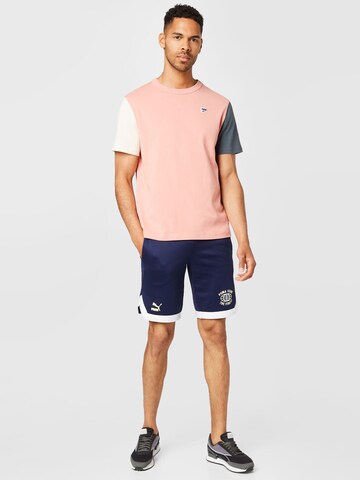 PUMA T-Shirt 'Downtown' in Pink