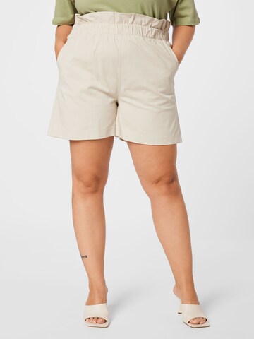 NU-IN Plus Regular Shorts in Beige: predná strana