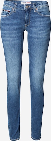 Skinny Jeans 'Sophie' de la Tommy Jeans pe albastru: față