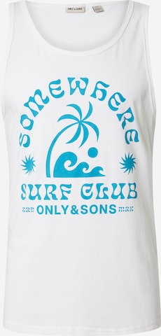 Only & Sons Shirt 'ONSMATTEO' in White: front