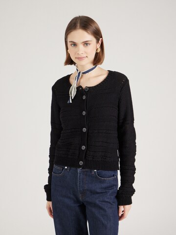 ARMEDANGELS Knit cardigan 'GILAAH' in Black: front