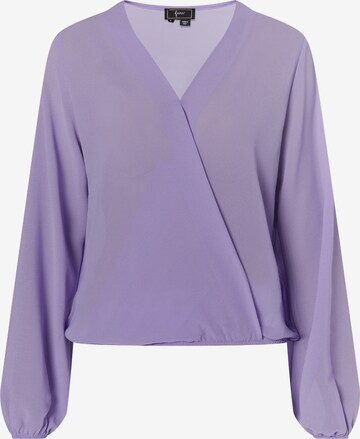 faina - Blusa em roxo: frente