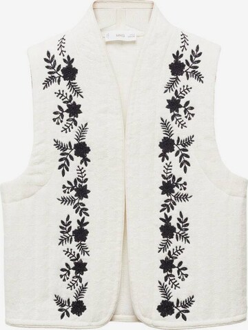 MANGO KIDS Vest in White: front