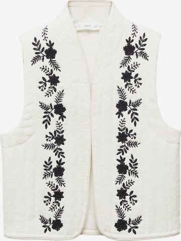 MANGO KIDS Vest in White: front