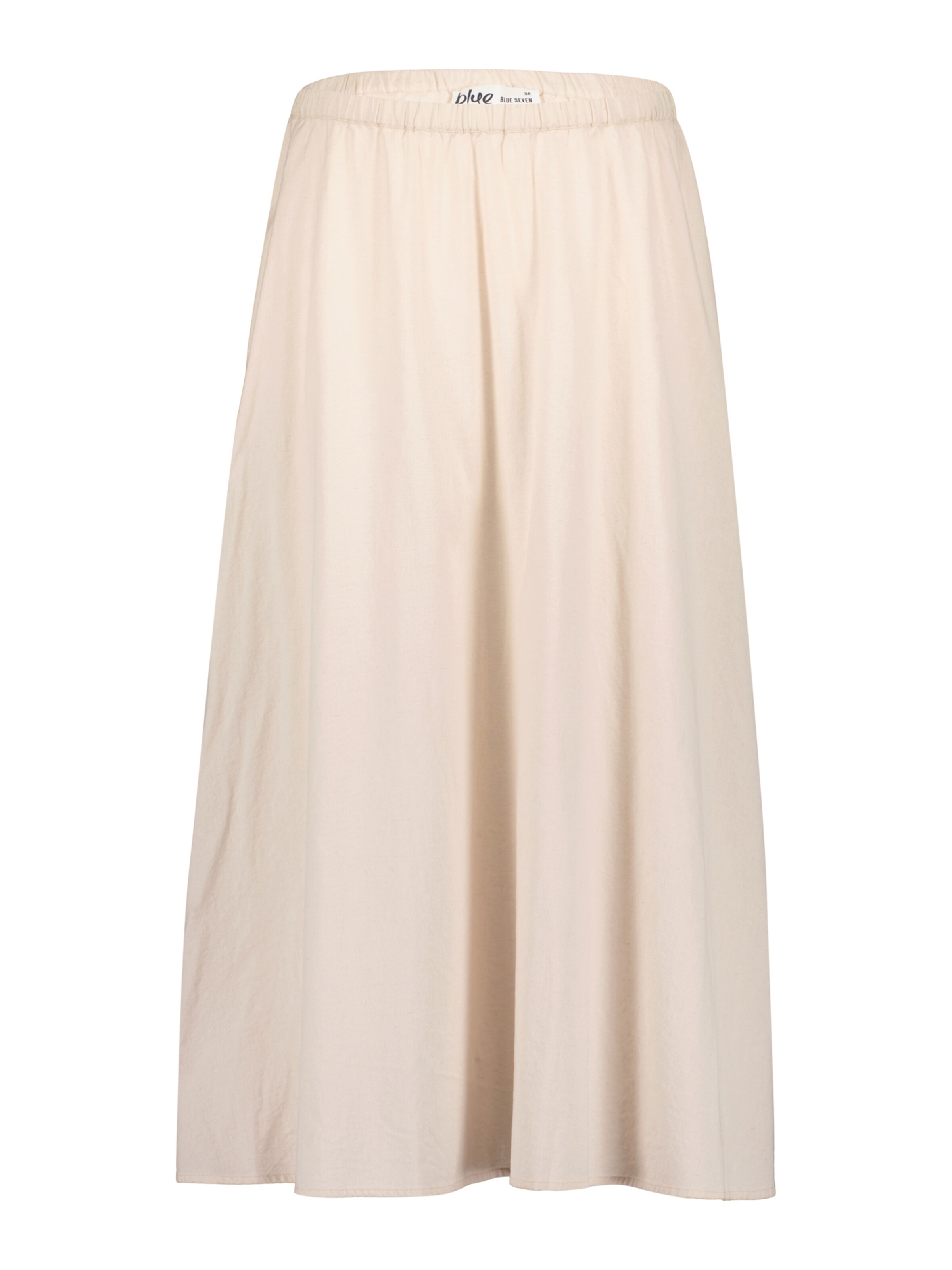 Gonna di BLUE SEVEN in beige: frontale