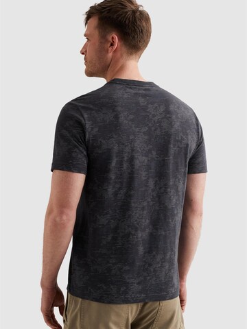 PME Legend Shirt 'PME LEGEND - T-shirt in slub cotton with allover print' in Grijs