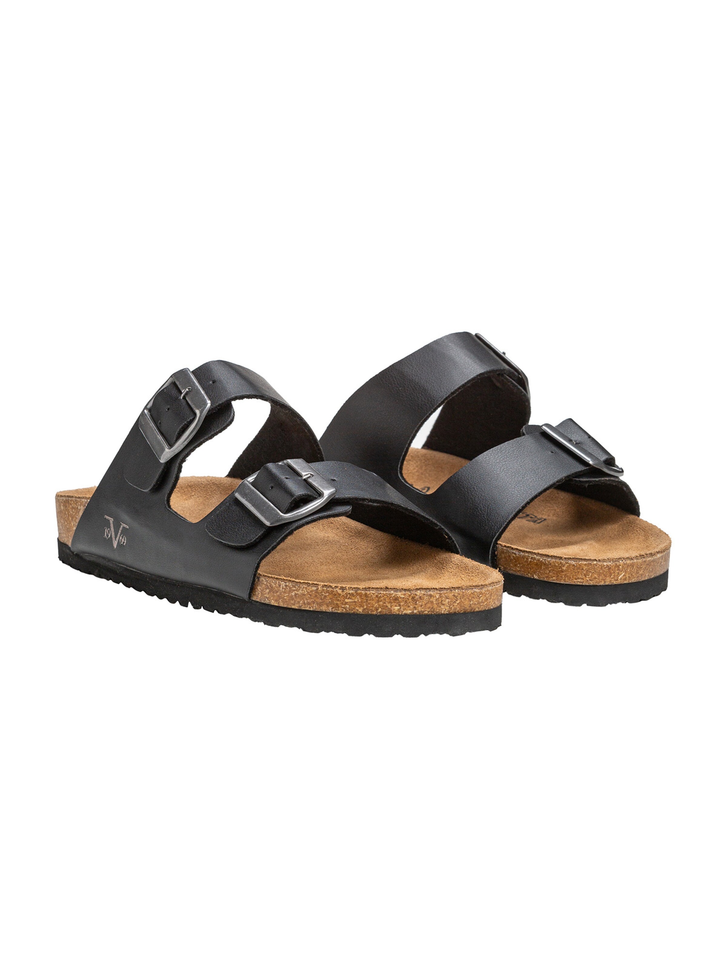 19V69 ITALIA Mule 'Sassuolo' in Black