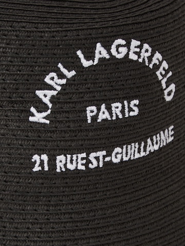 Cappello 'Rue St-Guillaume' di Karl Lagerfeld in nero