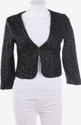 Velvet Jacket & Coat in XS in Black: front