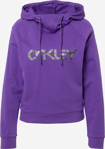 OAKLEY Athletic Sweatshirt in Purple: front