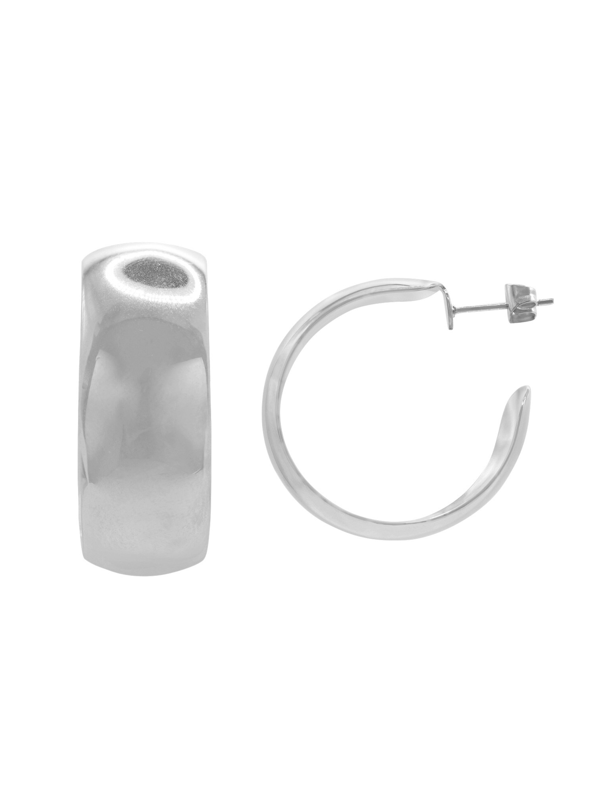 Boucles d'oreilles 'Nerva ' Heideman en argent : devant