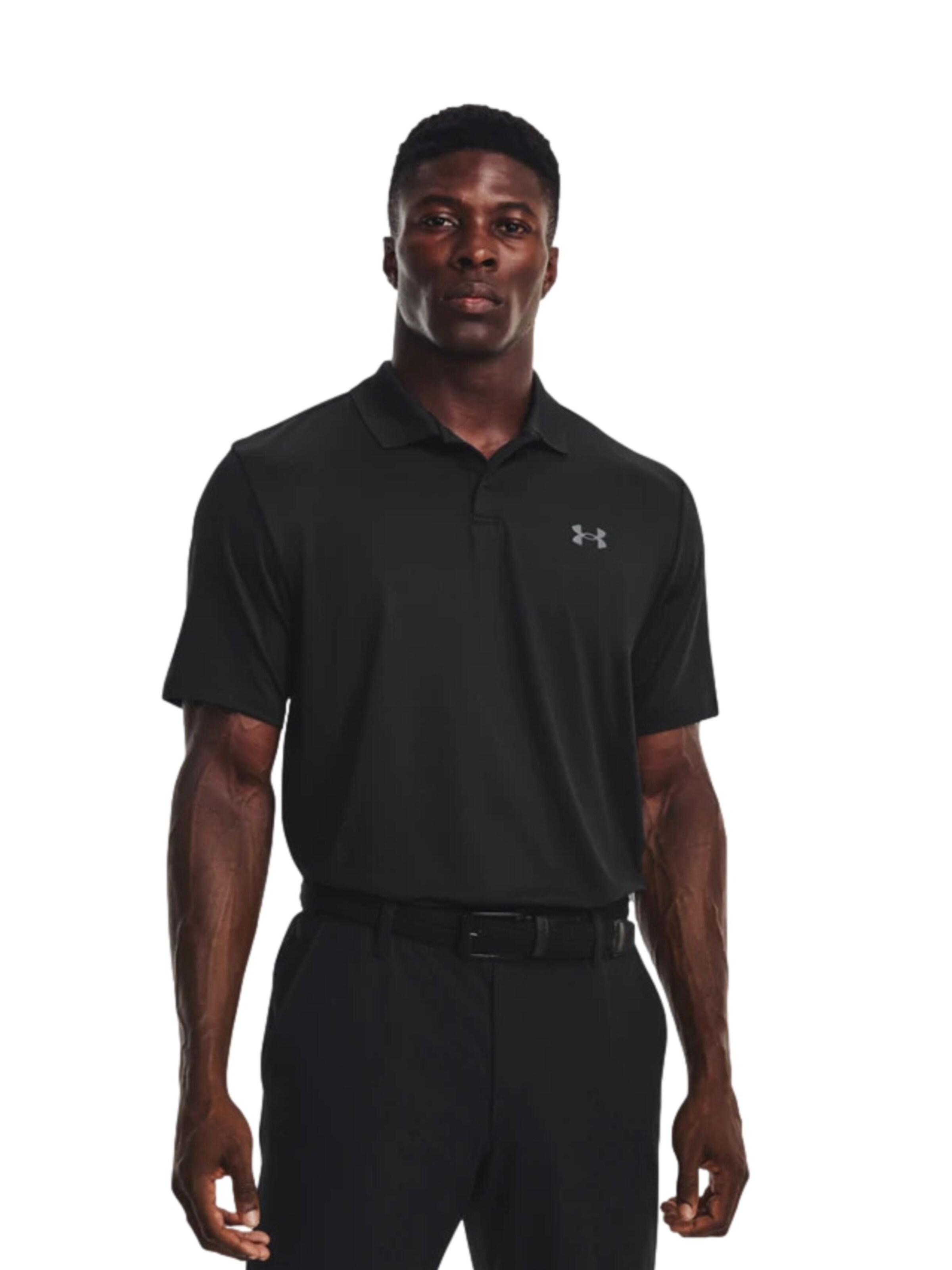 T-Shirt 'Matchplay' UNDER ARMOUR en noir : devant