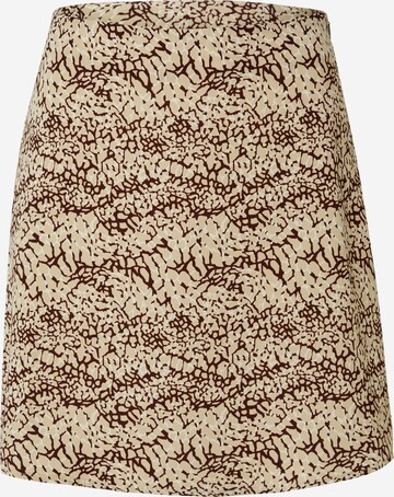 Another Label Skirt 'Varme' in Brown: front