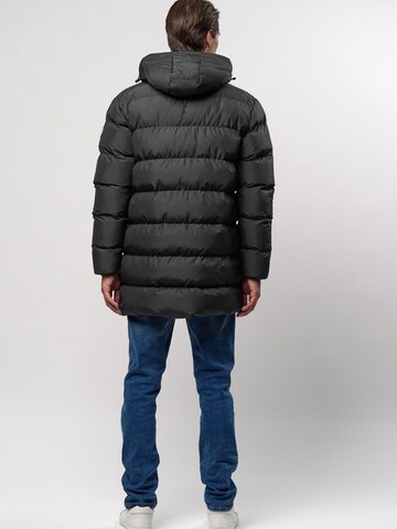 VINSON Overgangsjakke 'Lane' i sort