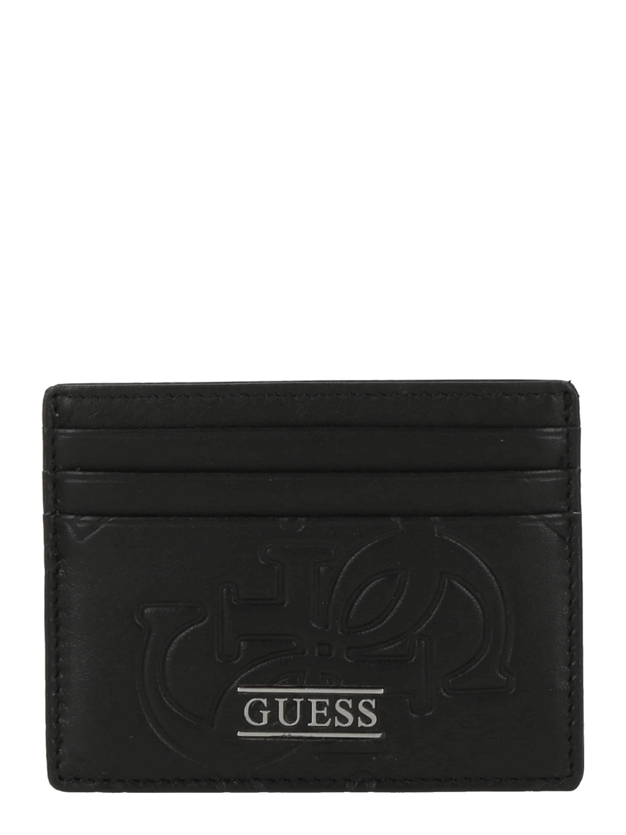 GUESS Pénztárcák 'BOSTON' - fekete: elől