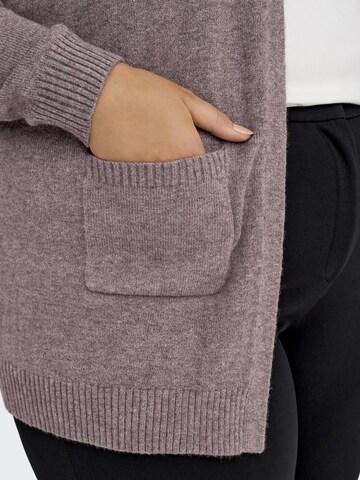 ONLY Carmakoma Cardigan 'Esly' i brun