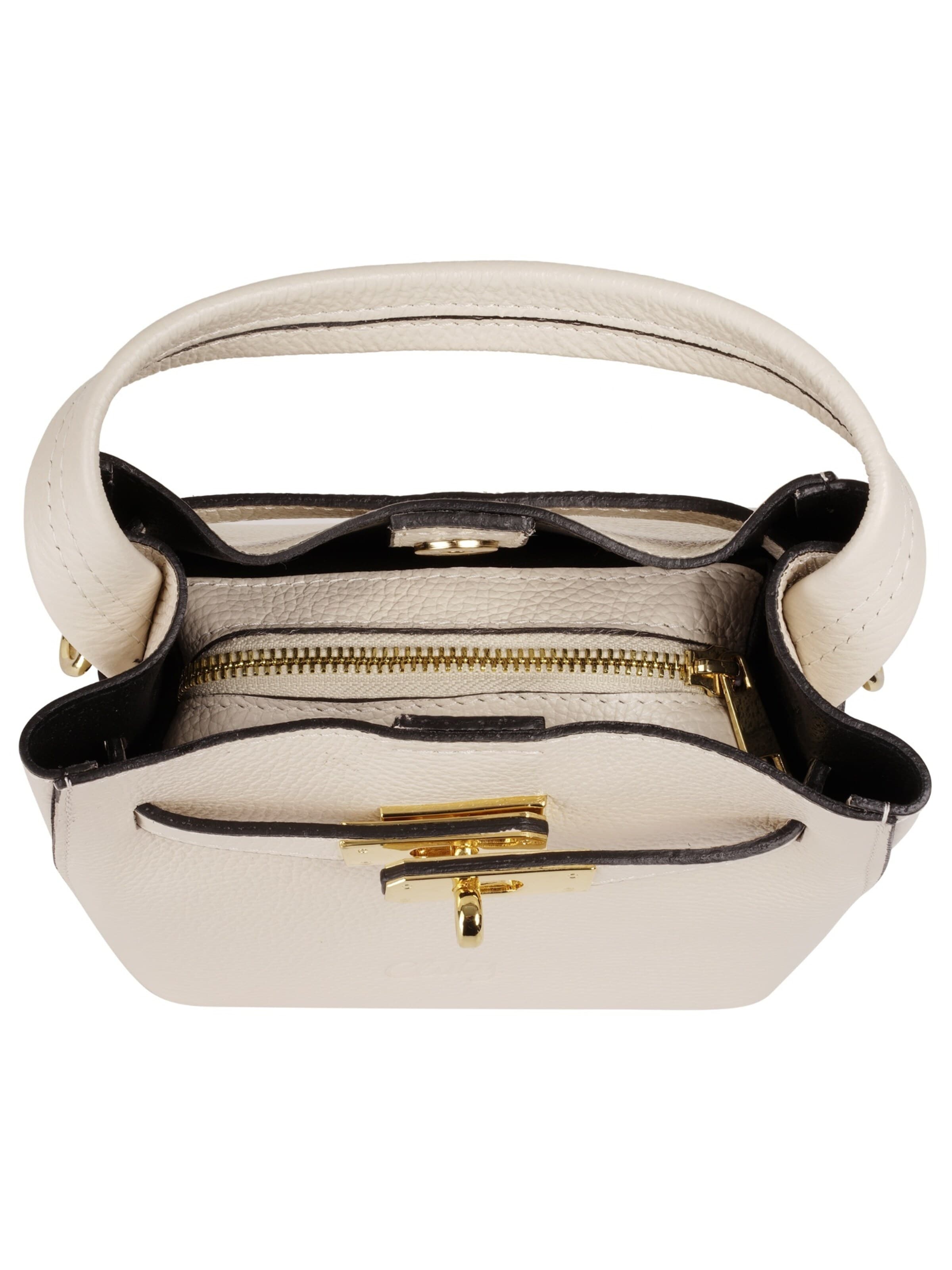 Cluty Handbag in Beige