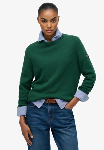 Pull-over Superdry en rouge : devant