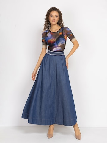 Jupe 'ESSENTIALS' JIORO en bleu