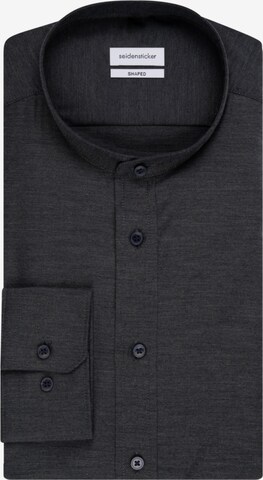 SEIDENSTICKER Slim fit Business Shirt in Grey