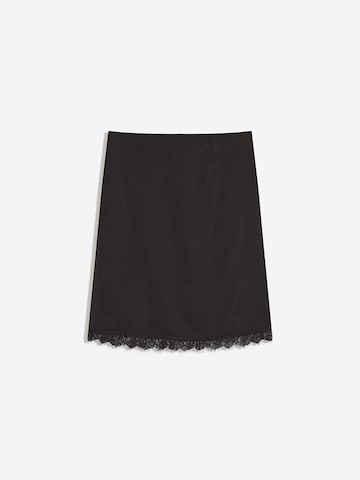 Bershka Skirt 'FALDA' in Black