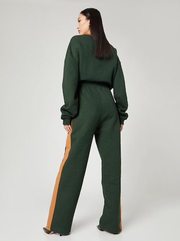 Smiles Regular Trousers 'Yunus' in Green