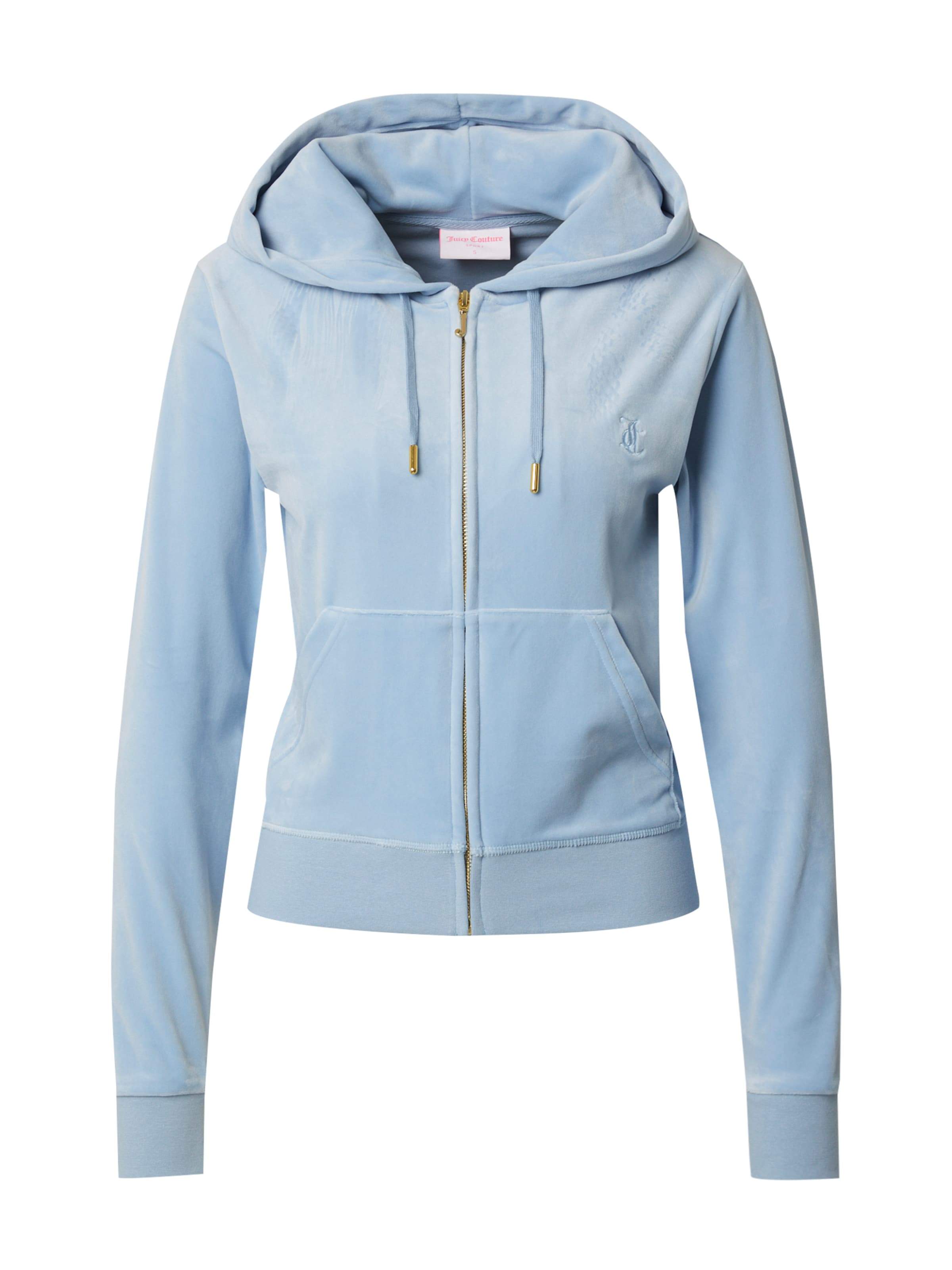 Juicy Couture Ζακέτα φούτερ 'Dach Addison' σε μπλε: μπροστά