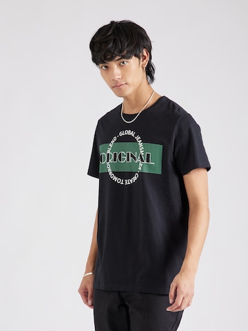 BLEND - Camisa em preto: frente
