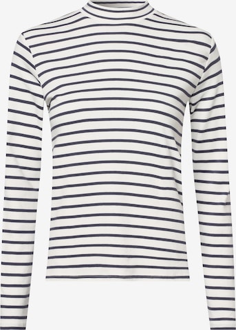 Marie Lund Shirt in Blauw: voorkant