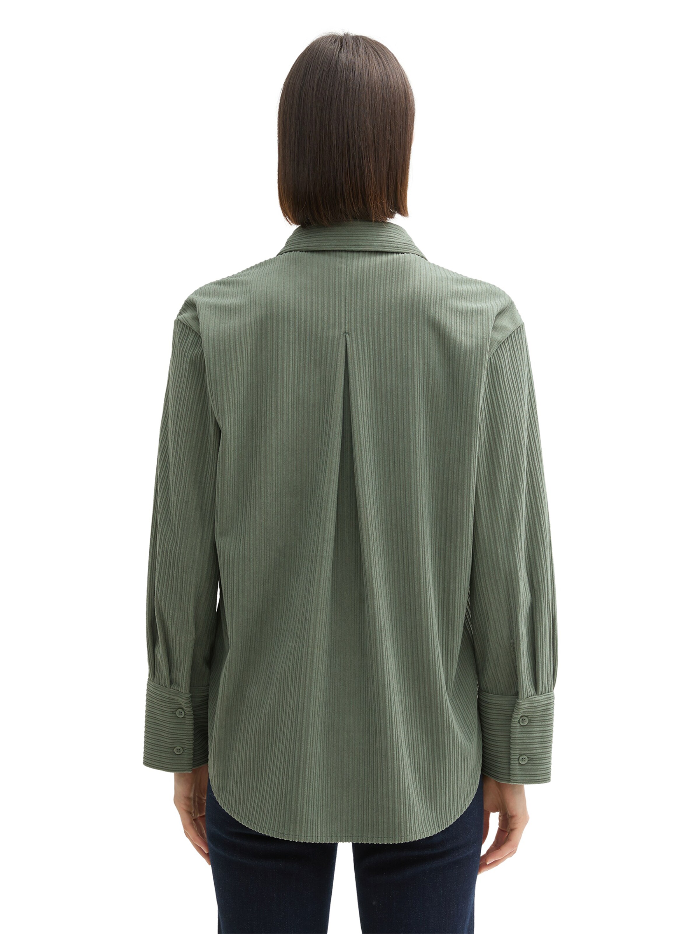 TOM TAILOR Pluus, värv roheline