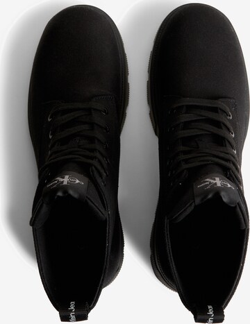 Bottines à lacets Calvin Klein Jeans en noir